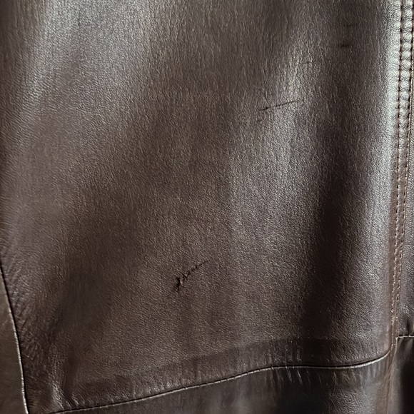 Ann Taylor leather jacket - Picture 5 of 6